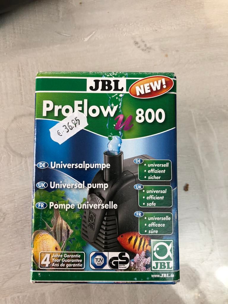 Pompe aquarium proFlow 800 JBL, Animaux & Accessoires, Poissons | Aquariums & Accessoires, Enlèvement ou Envoi, Comme neuf