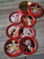 Coca-Cola 6 onderleggers ik blikken doos., Ophalen