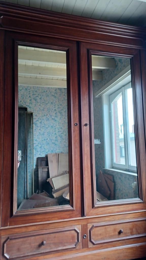 Kleerkast/halkast, Antiquités & Art, Enlèvement