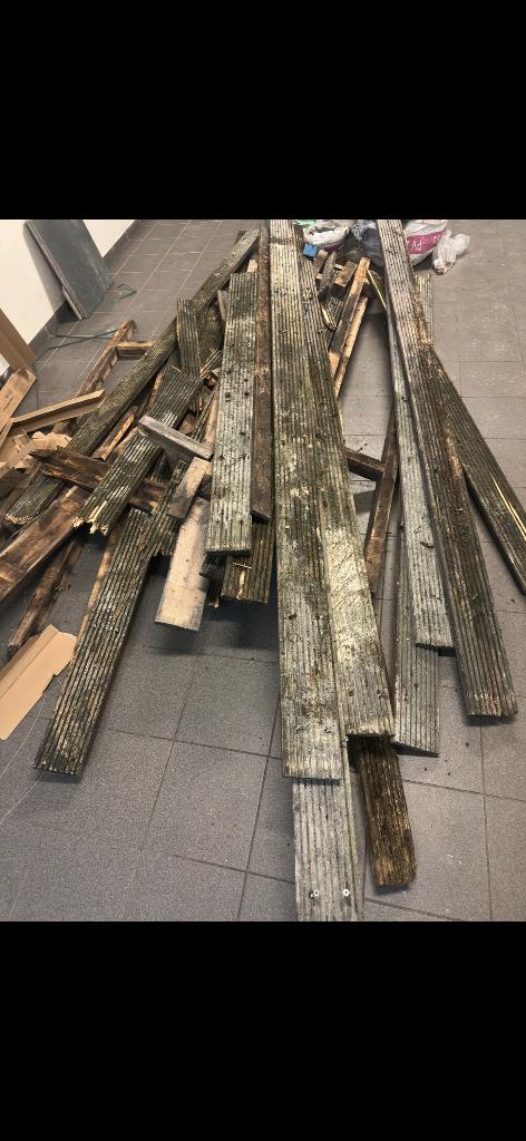 Hout te koop, Ophalen, Gebruikt