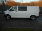 VW transporter dubbele cabine, Auto's, 4 cilinders, Wit, Bedrijf, Dealer onderhouden