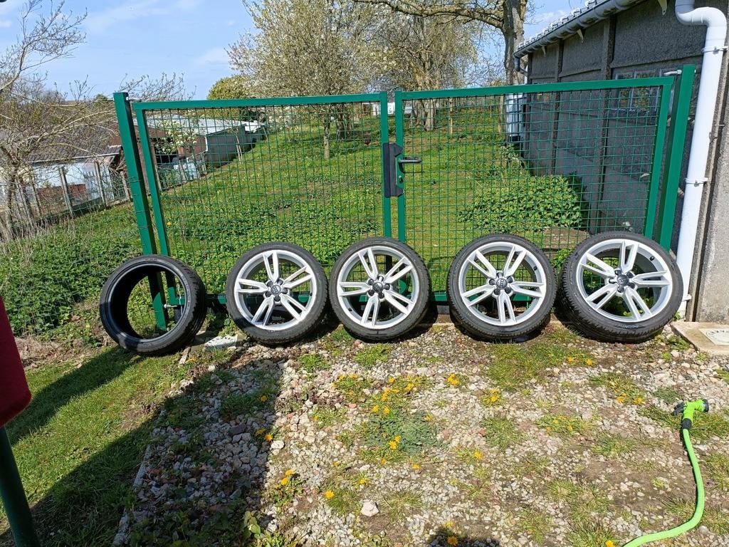 Originele Audi velgen + banden, Auto-onderdelen, Banden en Velgen, Ophalen, Band(en)