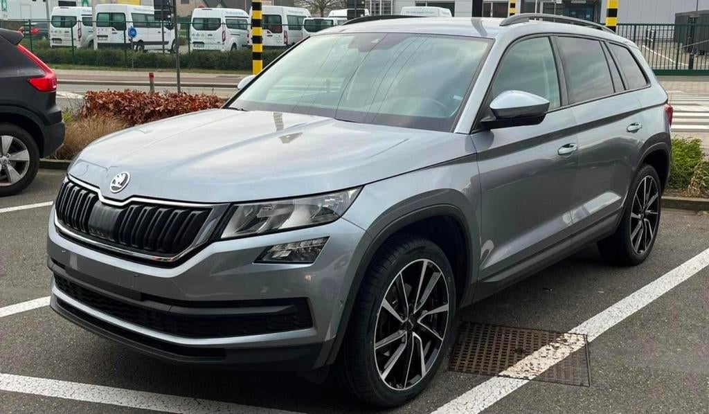 Skoda Kodiaq 2.0TDI - AUTOMATIQUE - BJ:2019 - 5 SIÈGES, Argent ou Gris, Entreprise, 5 portes, Automatique