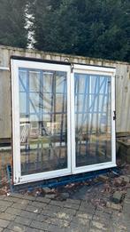 Houten schuifraam, Ophalen, Gebruikt, 150 tot 225 cm, 150 tot 225 cm