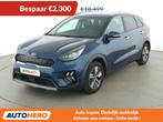 Kia Niro 1.6 Hybrid Vision (bj 2022, automaat), Auto's, 1580 cc, Blauw, Leder, 5 zetels