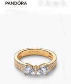 Bague Pandora gold, Bijoux, Sacs & Beauté, Bagues, Enlèvement ou Envoi, Jaune, Or