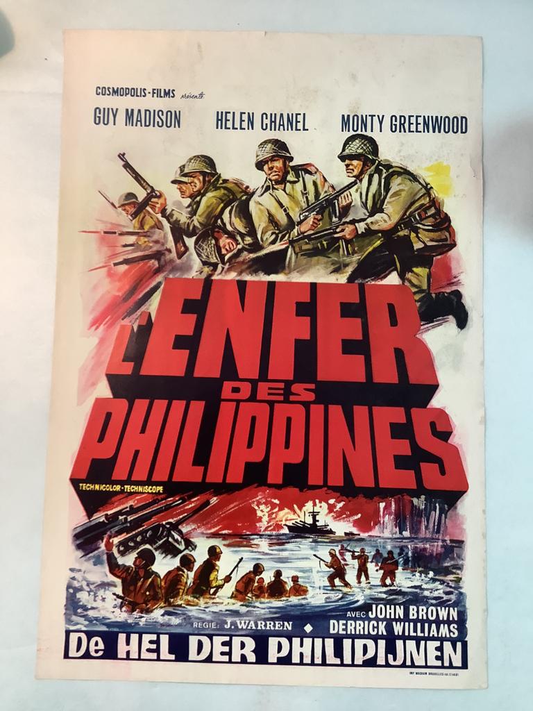 A PLACE IN HELL    Filmposter   36-54 cm    Used, Ophalen of Verzenden