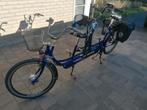 Huka copilot 24” Elektrische tandem, tip top in orde, Fietsen en Brommers, Ophalen, Zo goed als nieuw, Minder dan 10 versnellingen