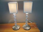 2 lampes de table, Maison & Meubles, Lampes | Lampes de table, Moins de 50 cm, Enlèvement ou Envoi, Utilisé, Klassiek