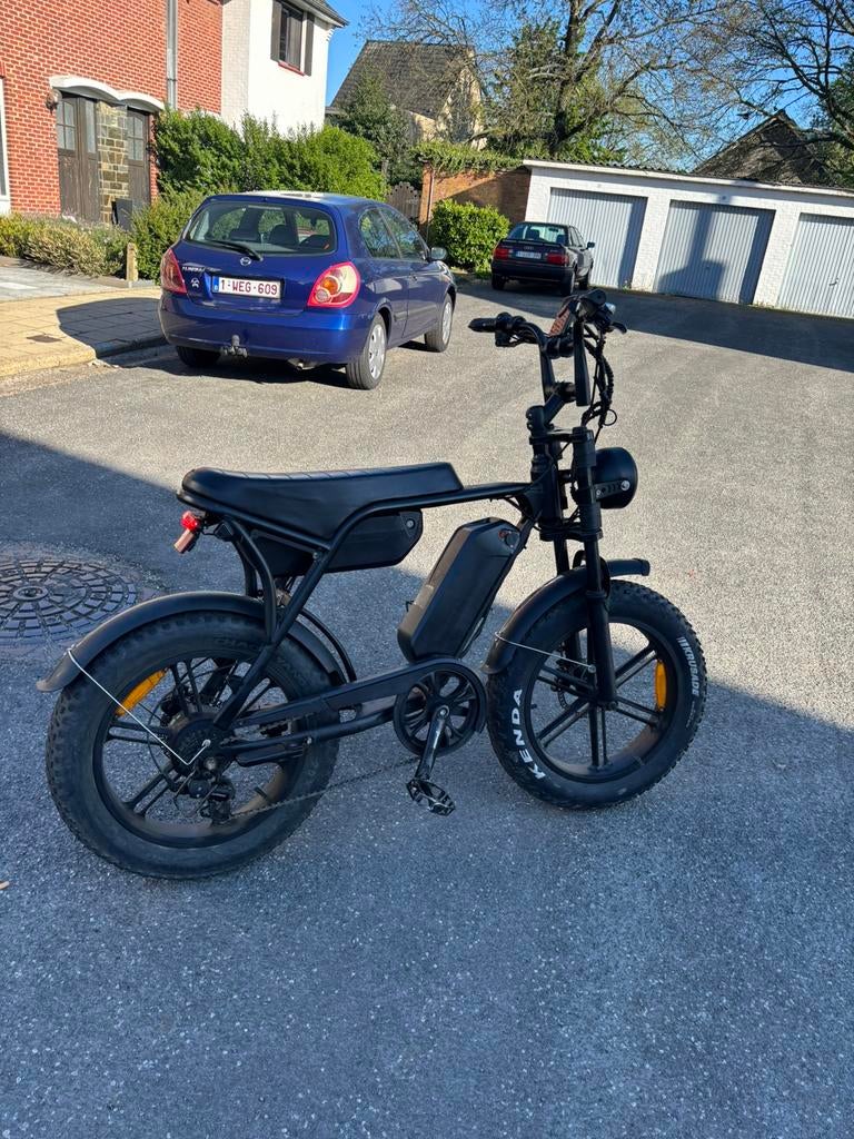 Fabike ouxi v8 max dubbele accu, Vélos & Vélomoteurs, Vélos électriques, Comme neuf, Enlèvement