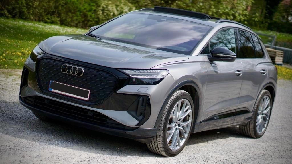 Audi Q4 e-tron S line | Garantie 07/2027 | FULL options, Auto's, Audi, Particulier, e-tron, 360° camera, 4x4, ABS, Achteruitrijcamera