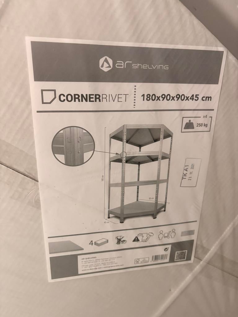 Étagère acier Lidl, Enlèvement