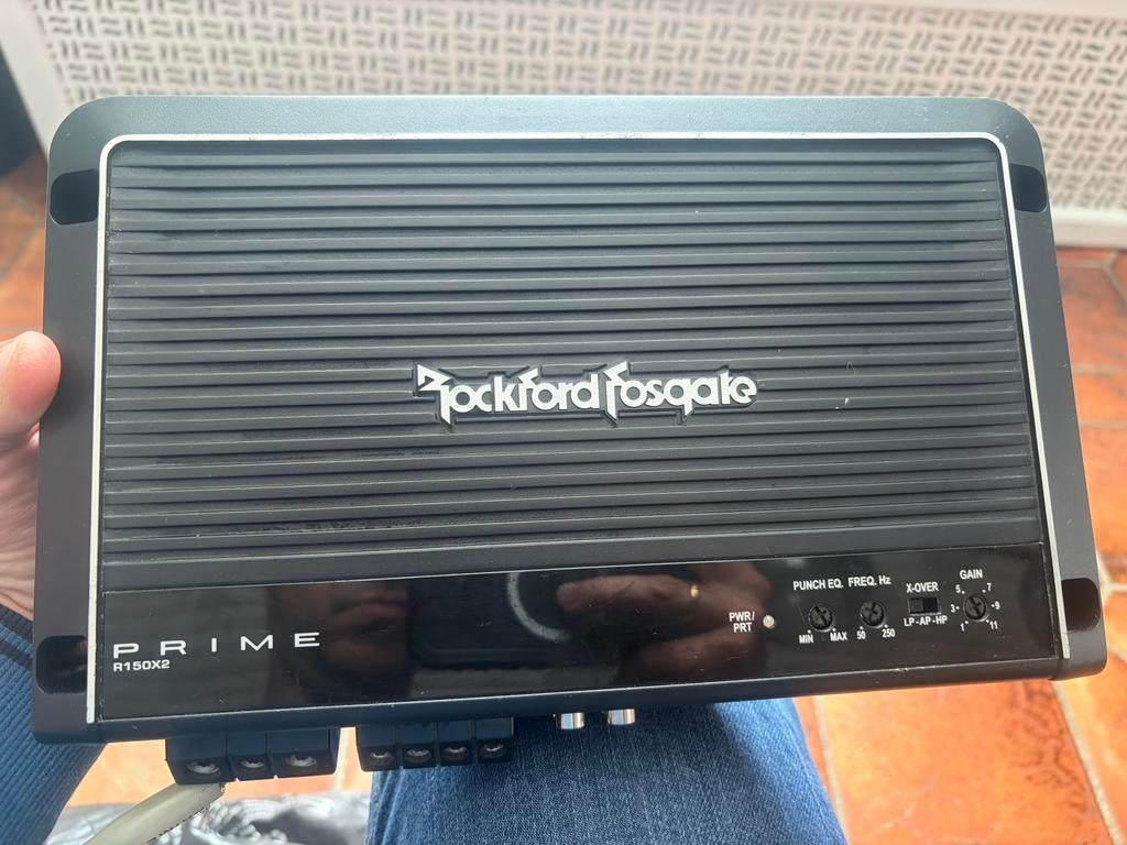 Versterker rockford fosgate, Auto diversen, Autospeakers, Ophalen, Zo goed als nieuw
