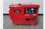 F-power 6.5KW diesel aggregaat 230/380V met sleutel. Nieuw!!, Enlèvement, Neuf