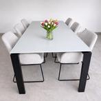 Tafel Joli 220x76x100cm, Ophalen, Zo goed als nieuw, Glas