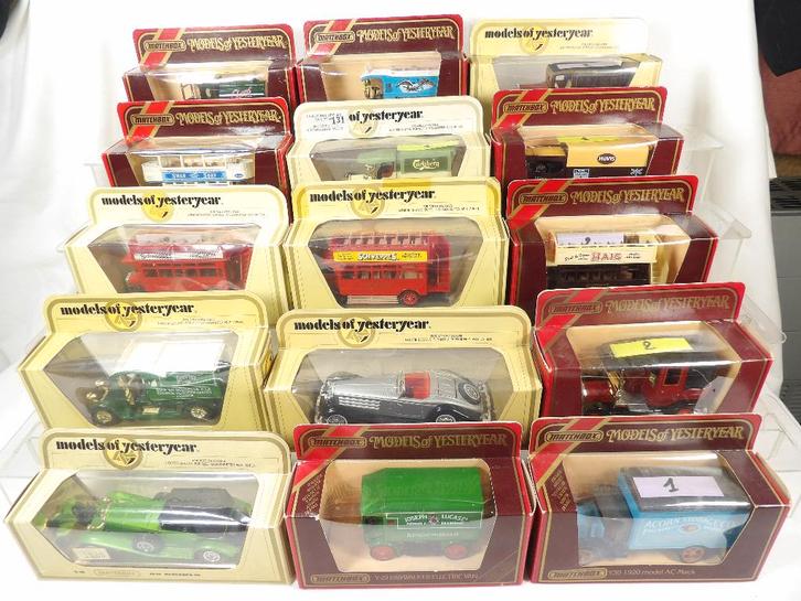 Models of Yesteryear - lot 01, Hobby en Vrije tijd, Modelauto's | 1:43, Ophalen of Verzenden
