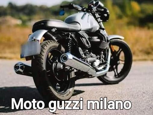 Moto guzzi v7 milano, Motoren, 750 cc, 2 cilinders, Particulier, Naked bike
