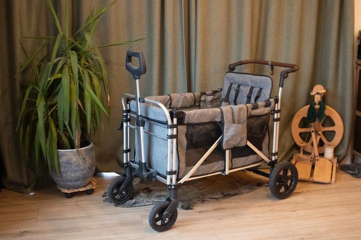 Bolderkar FUXTEC - Opplooibaar, Caravanes & Camping, Chariots, Comme neuf, Pliable, Enlèvement