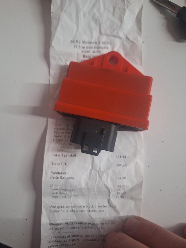 Un CDI pour Kymco tout nouveau pour aller un peu plus vite