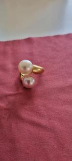 Bague en or avec 2 perles, Bijoux, Sacs & Beauté, Bagues, Enlèvement, Or, Or
