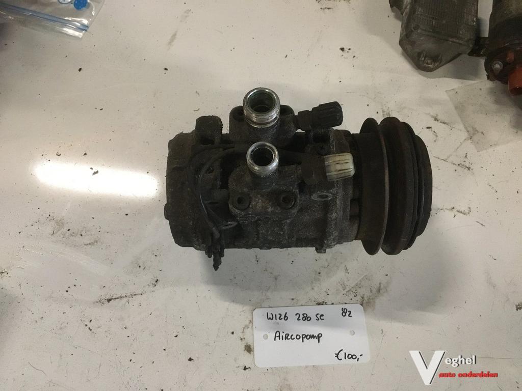 Mercedes W126 1982 280SE Aircopomp, -, Utilisé, -, -
