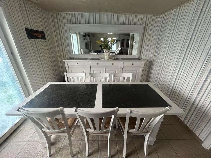 Salle à manger complète en chêne à vendre, Maison & Meubles, Mobilier complet, Enlèvement