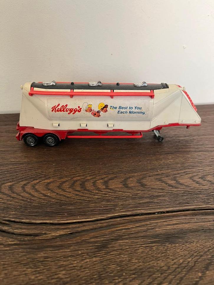 Matchbox Lesney 1979 Kellogg’s trailer  vintage 25 cm, Verzamelen, Retro, Overige typen, Ophalen of Verzenden