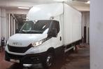 Iveco Daily 35C14 Boite auto 20M3 Hayon Euro6E Carnet Entr, Auto's, Stof, Iveco, Wit, Diesel