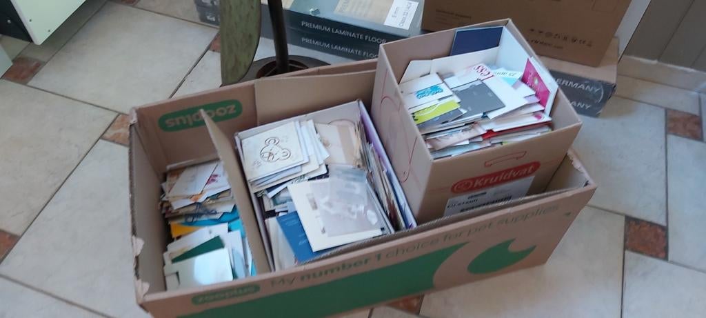 Geboortekaartjes, Verzamelen, Ophalen