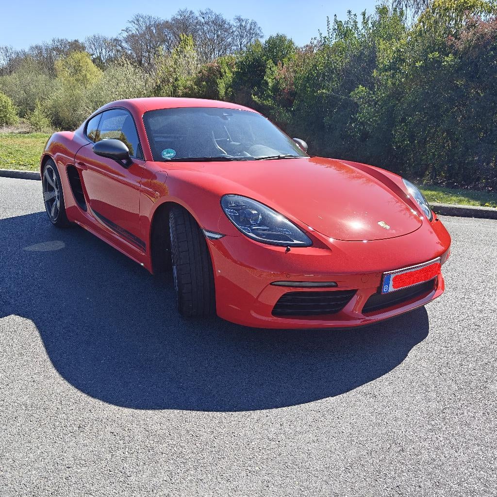 Porsche 718 Cayman T  - 15030 Km Comme Neuve, Auto's, Porsche, Automaat, Achterwielaandrijving, Zwart, 4 cilinders