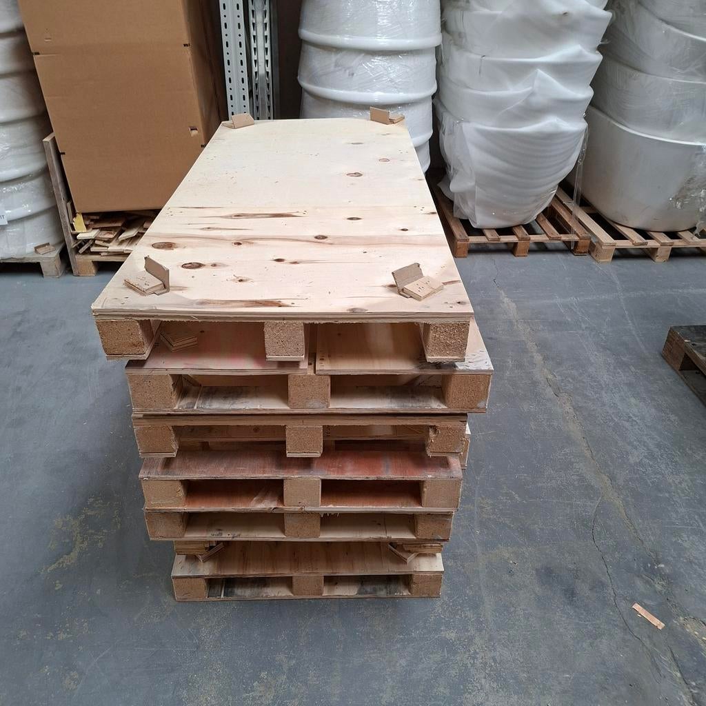 Langwerpige houten pallets 170x75cm brandhout, Ophalen, Gebruikt