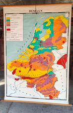 Oude schoolkaart BENELUX, Ophalen