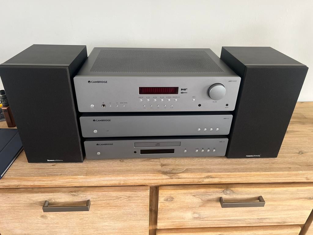 Ensemble hi-fi Cambridge audio b&w, TV, Hi-fi & Vidéo, Enlèvement, Comme neuf