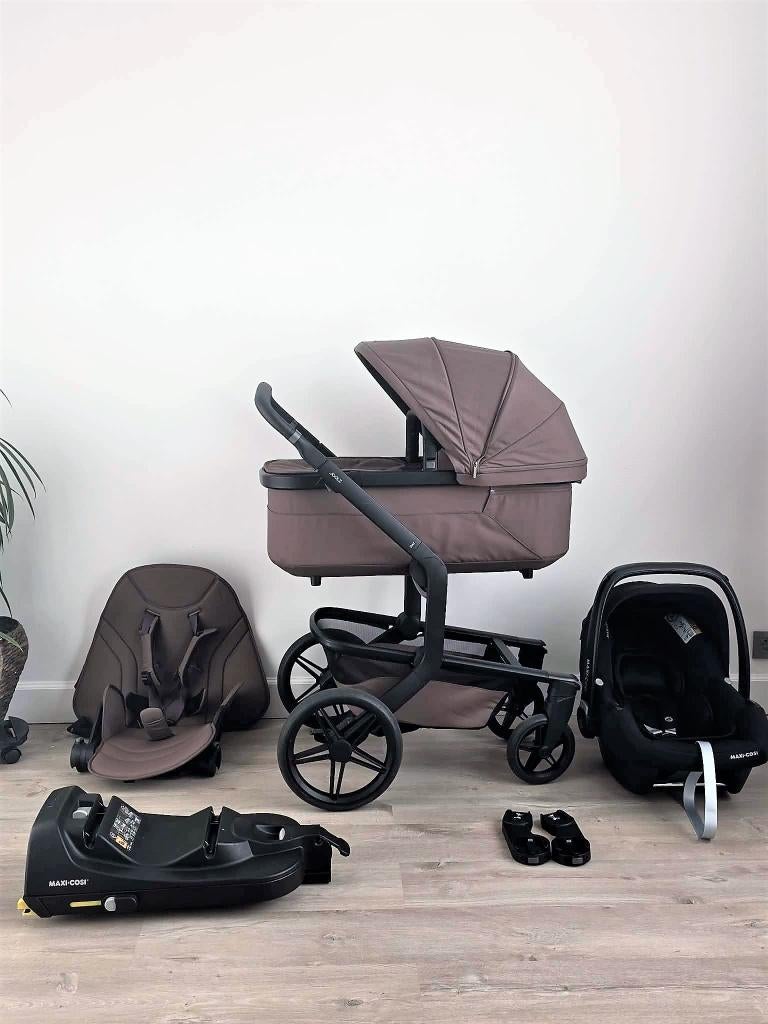 Joolz Day5 Brown, Kinderen en Baby's, Zo goed als nieuw, Verstelbare duwstang, Maxi-Cosi, Ophalen
