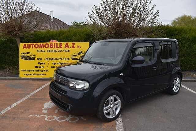 Nissan Cube 1.6i Zen Nissan Connect Airco/Pano, Auto's, Nissan, Bedrijf, Cube, ABS, Adaptieve lichten, Airbags, Airconditioning