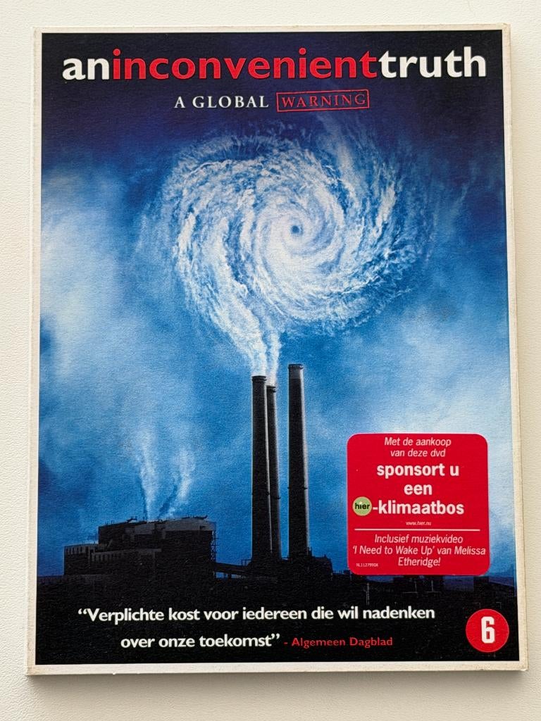 An Inconvenient Truth, Cd's en Dvd's, Dvd's | Documentaire en Educatief, Gebruikt, Natuur, Vanaf 6 jaar, Ophalen of Verzenden