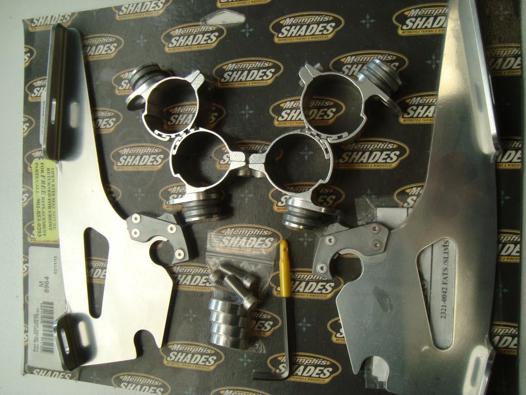 bevestiging windscherm memphis shades vt1100, Motoren, Accessoires | Overige, Ophalen, Nieuw