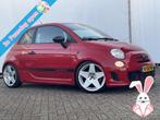 Fiat 500 1.4-16V Abarth G-Tech Kleppensysteem Borbet Voll.On, Autos, Fiat, Rouge, Achat, Entreprise, Boîte manuelle