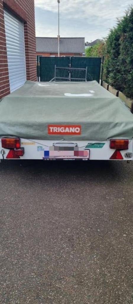 Vouwwagen Trigano Odyssee, Caravanes & Camping, Caravanes pliantes, Jusqu'à 4, Trigano, Présent, Vert