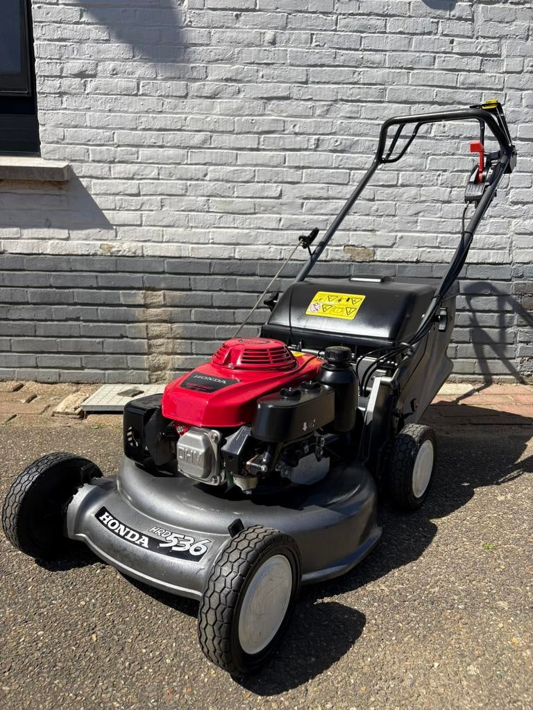 Grasmaaier Honda HRD536 hydrostatic/meskoppel, Tondeuse rotative, Sac de ramassage, Tondeuses à gazon à essence, Comme neuf