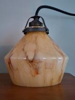 Mooi art deco lampje in opaline, Antiek en Kunst, Ophalen