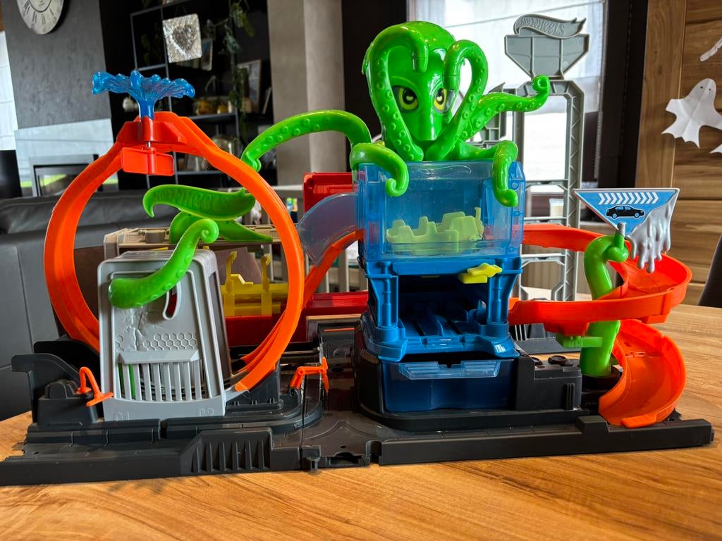 Hot Wheels Ultimate Octo Car Wash – autowasserette, Ophalen, Hot Wheels