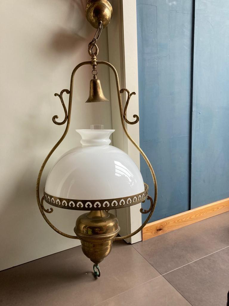 Lampe belge, Ophalen