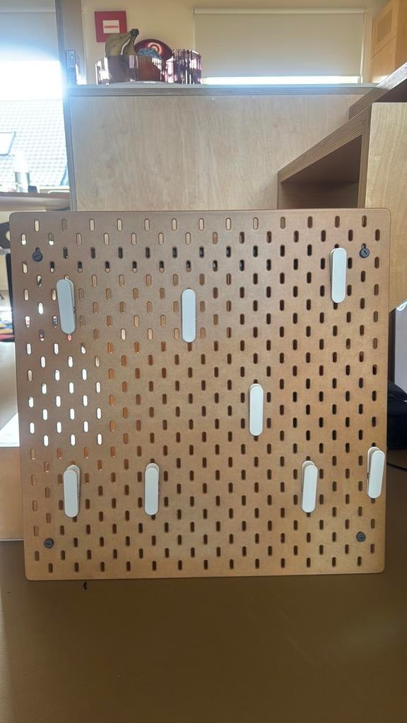 2 pegboards Skådis Ikea, Huis en Inrichting, Woonaccessoires | Memoborden, Ophalen, Zo goed als nieuw