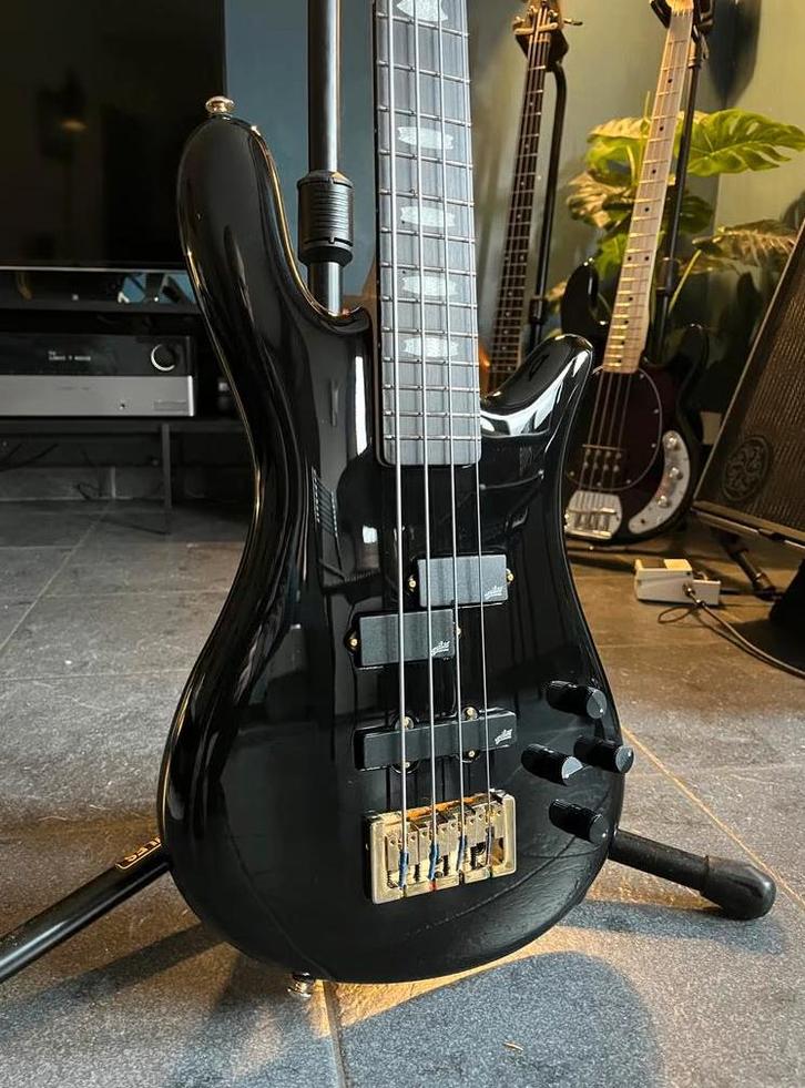 Spector Icon NS-2 Black Glossy, Musique & Instruments, Instruments à corde | Guitares | Basses, Comme neuf, Électrique, Enlèvement