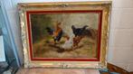 kippenschilderij "Sivel" periode 1900., Antiek en Kunst, Ophalen