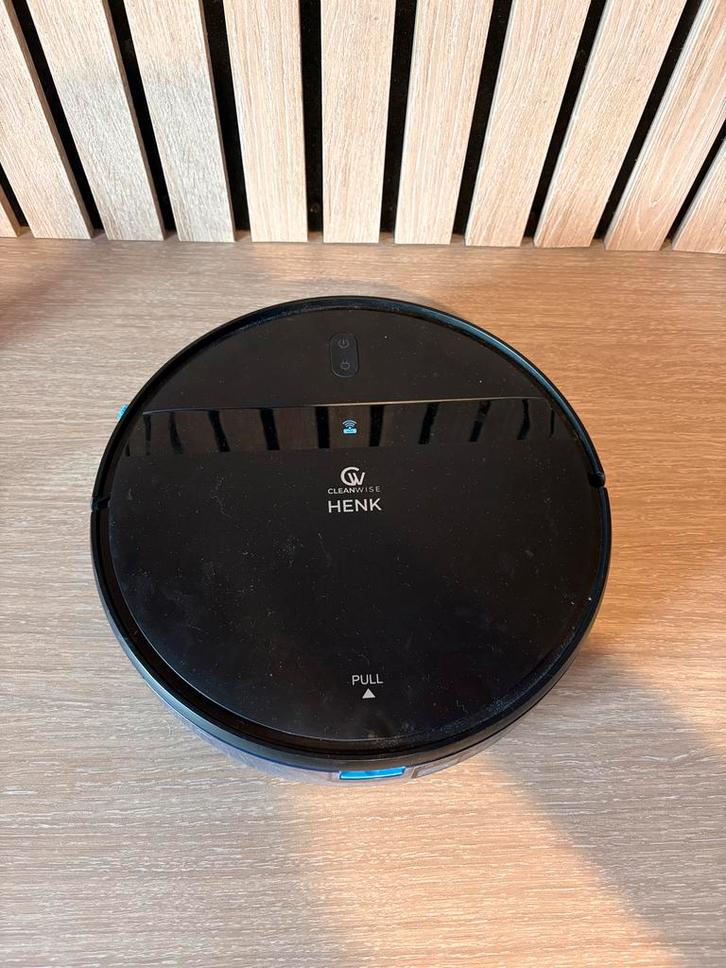Robotstofzuiger met dweilfunctie van CleanWise Henk, Elektronische apparatuur, Stofzuigers, Zo goed als nieuw, Robotstofzuiger