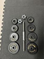 Halter gewicht, Sport en Fitness, Ophalen, Zo goed als nieuw, Halterschijven