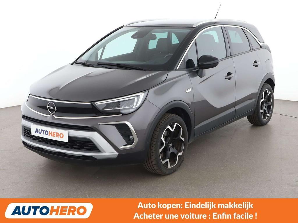 Opel Crossland X 1.2 Turbo Elegance (automatique), Autos, Opel, 144 g/km, Argent ou Gris, Achat, 131 ch