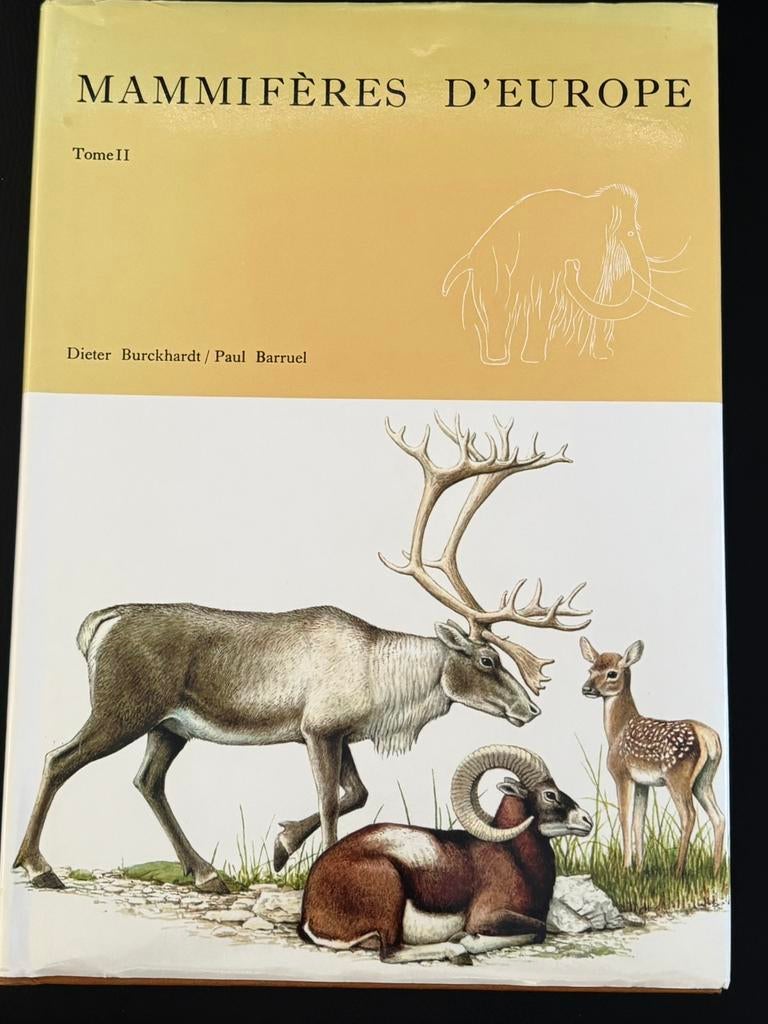 Mammifères d’Europe (Tome II), Boeken, Prentenboeken en Plaatjesalbums, Ophalen of Verzenden, Zo goed als nieuw